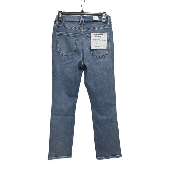 NWT Good American Good Legs Straight 27 - Picture 2 of 3